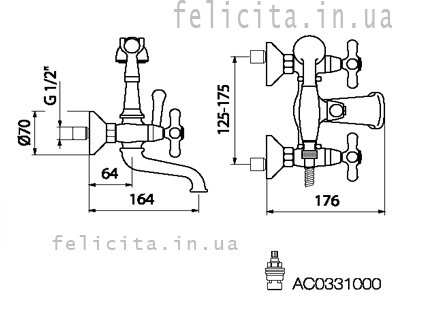 Webert Armony АМ720201.065 Купить Webert фото цена схема смесителя