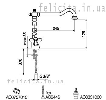 Webert АМ780101.060 Купить Webert фото цена схема смесителя