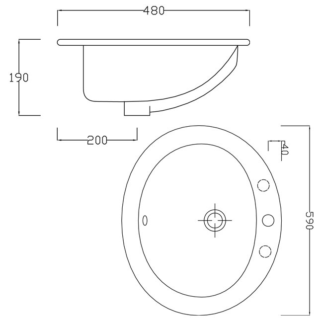 Схема Artceram умывальник встраиваемый L170 59х48 см коллекция Eolo Техническая схема Artceram умывальник встраиваемый L170 59х48 см коллекция Eolo фото цвет цена грн доставка описание