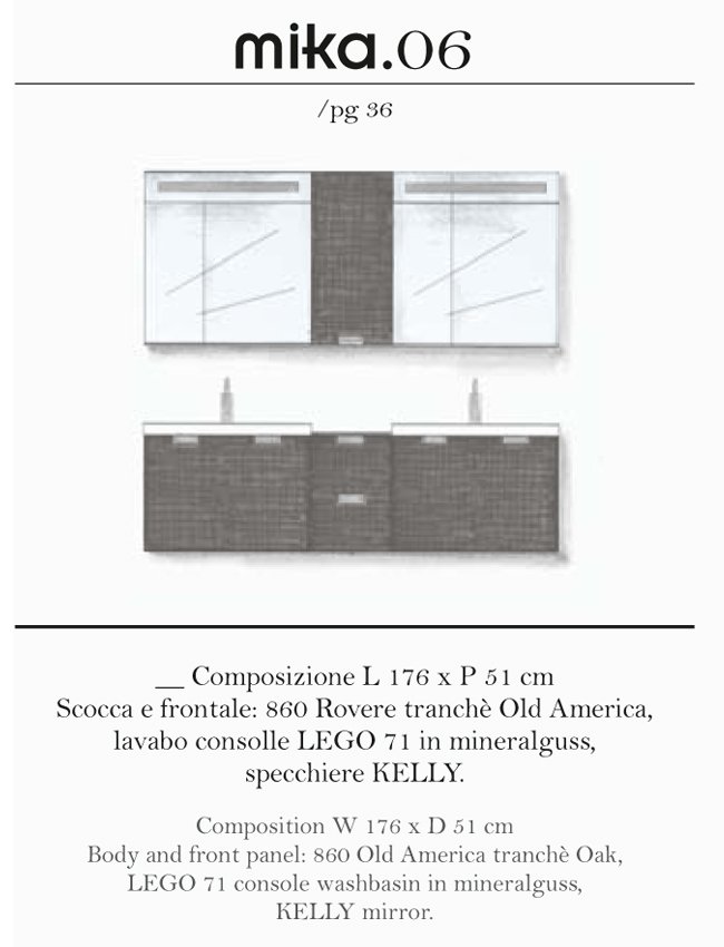 Схема Arbi мебель для ванной подвесная  ширина 176 см коллекция Mika Техническая схема Arbi мебель для ванной подвесная  ширина 176 см коллекция Mika фото цвет цена грн доставка описание
