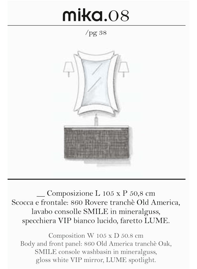 Схема Arbi мебель для ванной подвесная  ширина 105 см коллекция Mika Техническая схема Arbi мебель для ванной подвесная  ширина 105 см коллекция Mika фото цвет цена грн доставка описание