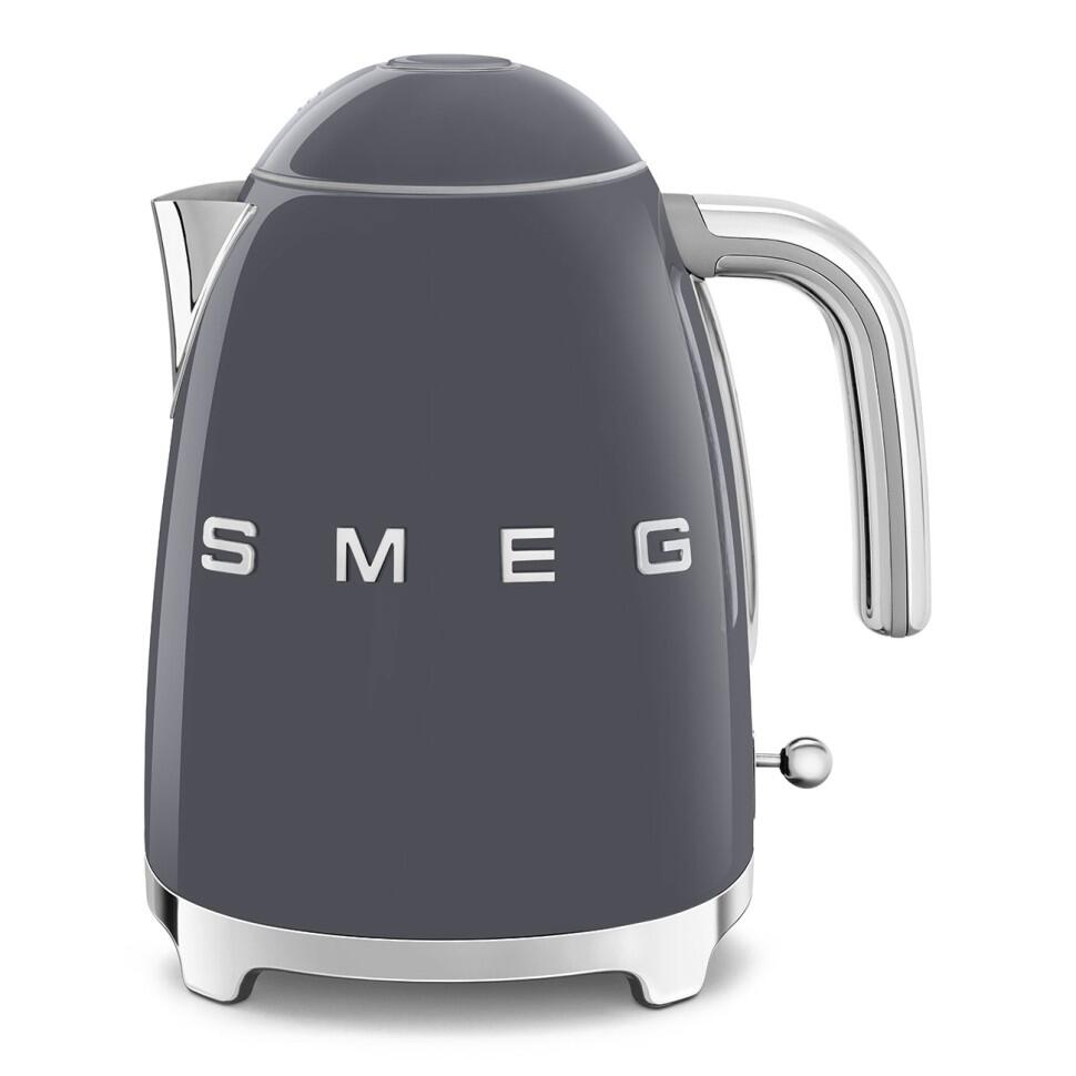 Чайник Smeg Стиль 50-х г.г. серый шифер KLF03GREU - купить в  интернет-магазине Felicita, Симферополь, Крым