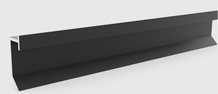 Теневой плинтус Pro Design 9388 Slim Led (Черный) - фото, изображение товара в интернет-магазине Felicita-crimea.ru, Симферополь, Крым