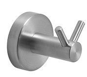 Gedy Project, крючок двойной, цвет зачищенный хром 5026(38) - фото, изображение товара в интернет-магазине Felicita-crimea.ru, Симферополь, Крым