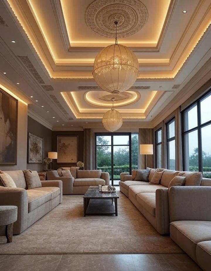 Ккессоны потолочные