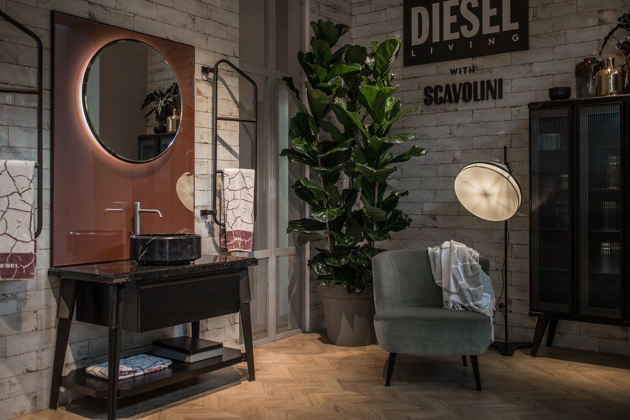 интерьер Diesel Living by Scavolini на выставке Cersaie 2017 Diesel Living by Scavolini Cersaie 2017.jpg