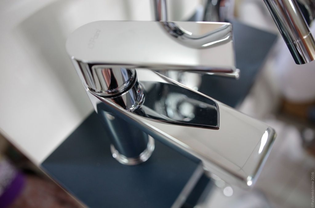 44CR211EFXTSR Ghibli смеситель для раковины с донным клапаном 