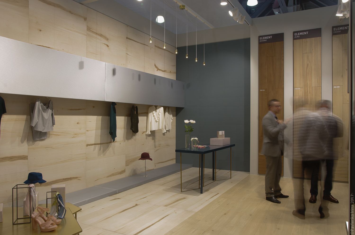 Италон - имитация фанеры, Батимат 2017