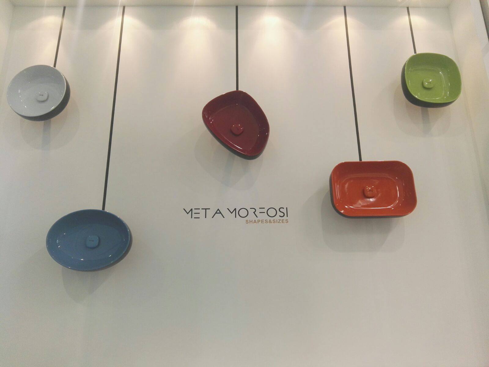 Метаморфозы Олимпия Керамика на выставке ISH во Франкфурте – новые раковины 2017 года