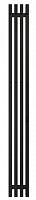 Полотенцесушитель электрический Quartet GR-125 180х1500 черный - фото, изображение товара в интернет-магазине Felicita-crimea.ru, Симферополь, Крым