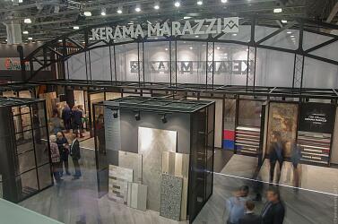 Две Венеции Керама Марацци 2017 на выставке Батимат 