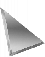 Треугольная зеркальная серебряная плитка с фацетом 10 мм 150х150мм - фото, изображение товара в интернет-магазине Felicita-crimea.ru, Симферополь, Крым