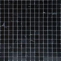 Мозаика из натурального мрамора Romano Mosaic M021P Black marquina - фото, изображение товара в интернет-магазине Felicita-crimea.ru, Симферополь, Крым