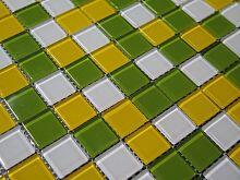 Мозаика микс зеленый - желтый - белый CH4005PM - фото, изображение товара в интернет-магазине Felicita-crimea.ru, Симферополь, Крым