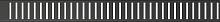 Решетка для водоотводящего желоба Alca Plast  черный-мат - фото, изображение товара в интернет-магазине Felicita-crimea.ru, Симферополь, Крым