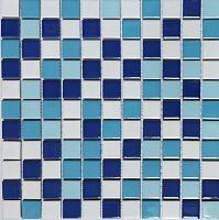 Мозаика Tonomosaic CFT 3208G сине-голубой-белый микс керамика - фото, изображение товара в интернет-магазине Felicita-crimea.ru, Симферополь, Крым