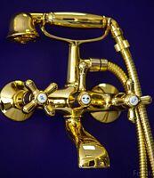 Смеситель для ванной Andrea Amato AM01501  - золото - фото, изображение товара в интернет-магазине Felicita-crimea.ru, Симферополь, Крым