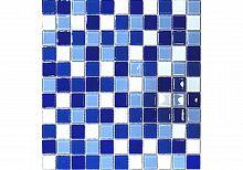 Мозаика из стекла Global Bridge 30x30 микс голубой - фото, изображение товара в интернет-магазине Felicita-crimea.ru, Симферополь, Крым