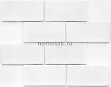 Плитка NS-Mosaic PQ73150-03 белый 7,3х15 - фото, изображение товара в интернет-магазине Felicita-crimea.ru, Симферополь, Крым